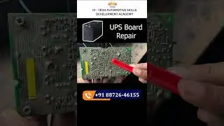 UPS Board Repair &ndash; How to Repair UPS | Computer ups Repair | ECM Repair Training #UPSRepair #PCUPS
