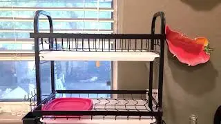 1Easylife Dish Drying Rack, 3 Tier Dish Rack with Tray Utensil Holder Review