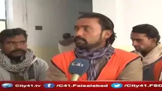 Mismanagement in Model cattle market faisalabad before the opening