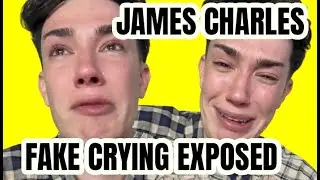 JAMES CHARLES FAKE CRYING EXPOSED