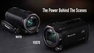 Panasonic VX870 + WX970 - 4K videokamera