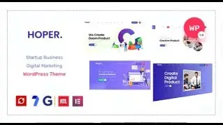 Hoper - Startup Business and Digital Marketing WordPress Theme | Themeforest Templates