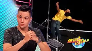 Increíbles acróbata pone a todos a sudar frio 😰 | Ep. 14 Completo | T13