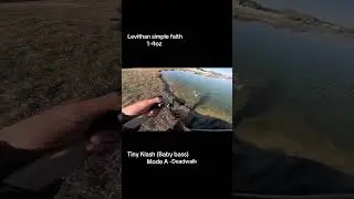 Tiny Klash Fish On the new combo 😳 #bassfishing #swimbaitfishing #catchandrelease