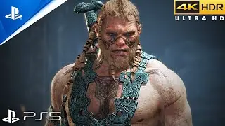 Kratos VS Magni & Modi (Filhos de Thor) | Dublado em 4K | God of War