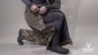 Men's Matterhorn Heat Boost&trade; Heavyweight, Waterproof, Fleece Lined, Hunting Bibs - Vertek&reg;