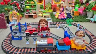 Barbie Doll All Day Routine In Indian Village/ Seeta Ki Kahani Part -227/Barbie Doll Bedtime Story||