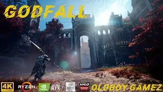Godfall 4K | Intel i5 10400F | RTX 3070 | High settings | FSR