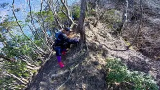 ヤマレコで見つけたルートを軽い気持ちで山行したら心が折れて敗退した【伊賀市長野峠】