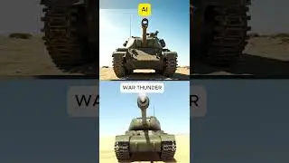 IS-2 Firing Cannon - War Thunder vs AI