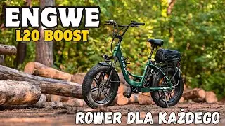 Rower dla rodziny i na działkę – sprawdzam !!!!!     Engwe L20 BOOST !!!
