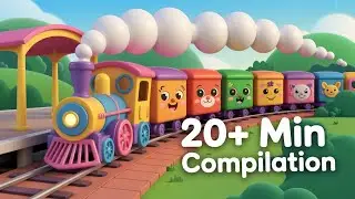 Learn Colors Witb Trains + More | Nursery Rhymes | Kids Songs With Pixikids