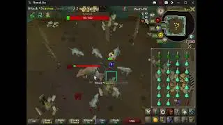 Scurrius AFK method with guthans and blood fury (25kph)