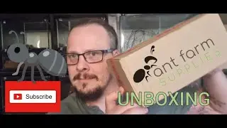 ANT FARM SUPPLIES UNBOXING