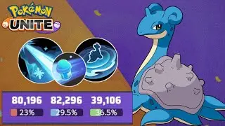 SoloQ Lapras | Pokemon Unite | Climb to Master | Season 30 | Water Pulse Lapras