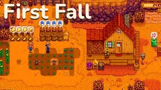 Stardew Valley Lofi Gameplay &ndash; First Fall Days | Ep. 5