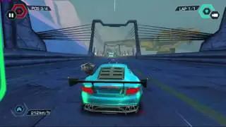Cyberline Racing Gameplay - PC Walkthrough (No Commentary) (Steam Indie Racing Game 2017)