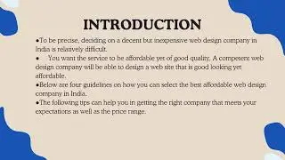 Top 4 Tips to Choose an Affordable Web Design Company in India