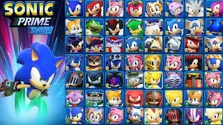 Sonic Prime Dash New Netflix Game - All 56 Characters Unlocked Hack Rings Mod Android Gameplay