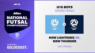 NSW Lightning vs. NSW Thunder | Grand Finals U16 Boys | 2026 Mitre National Futsal Championships