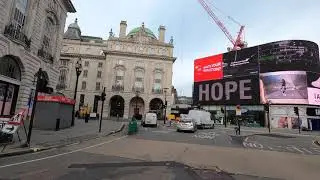 Regent Street and Oxford Street - January 2021 Cycling