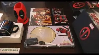 Deadpool Merch! Opening the Deadpool Collector Box