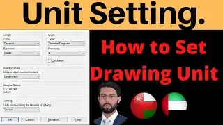 How to Set Drawing Unit in Centimeters and inches | unit setting in autocad in hindi #unit #autocad