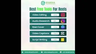Ekaasha Technologies | Best Free Tools For Reels | Top Company in Uttar Pradesh