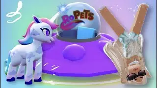 SHINY PRISM UNICORN & UFO VEHICLE!! MY FAVORITE - ROPETS