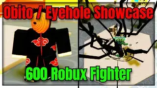 600 ROBUX FIGHTER! Obito / Eyehole Showcase! Anime Fighters Simulator Update 9 [ AFS ]