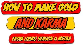 How To Make Lots Of Gold & Karma From LS4 Metas. GW2 Gold Farming 2021