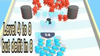 They are coming - Gameplay walkthrough all levels 4 to 8   ( defit in level 8😓😞) (Android iOS)