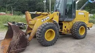 2005 JOHN DEERE 624H WHEEL LOADER $52,995.00