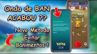 ATENÇÃO ! ONDA De BAN ACABOU ? PgSharp IPOGO SEGURO ? POKEMON GO FAKEGPS NOVO METODO SEM BAN