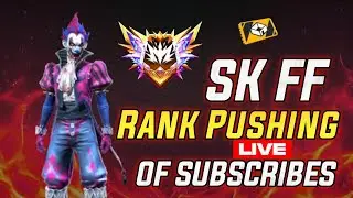 🚀 SK FF FREE FIRE LIVE 🔴 | OB52 New Update Rank Push 💪 | 1K Subscribers Challenge