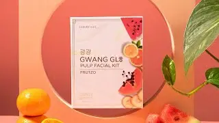 Gwang Glo FRUTZO Facial Kit | Korean Facial by Nature's Essence Professional