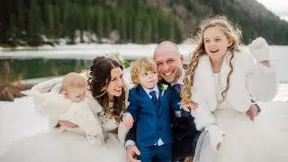 Romantic Winter Wedding in the French Alps