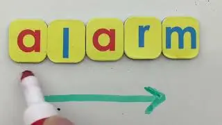 Phonics word stretch letter 
