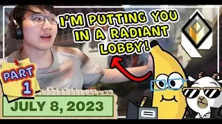 PART ONE: Valorant Coaching sessions with Woohoojin! + TFT Games After (ft. Dopai, Silenx, OD26)