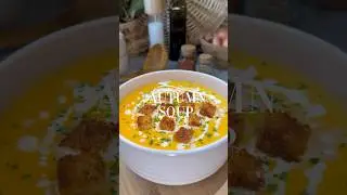 Silky & Creamy Squash Soup - Pure Autumn Comfort 🍂🎃