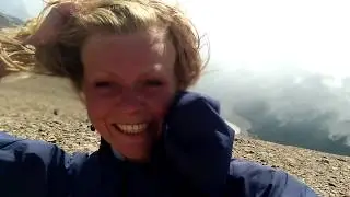 One of the most windy places on earth. Impressive. La Loma del Pligue, Chile