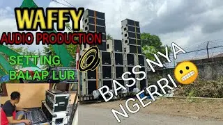 cek sound bass glerr waffy audio production pelepasan burung merpati memperingati maulid nabi.