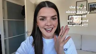 chaotic mini vlog - the truth about beauty pie aaand we&rsquo;ve found an office!!!