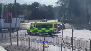 Lots of Different Ambulances near Royal Bournemouth Hospital