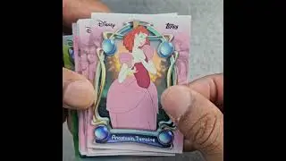 Набор из 25 коллекционных карточек Topps Disney Wonder 2025 года #shorts #topps #disney #disneyca...