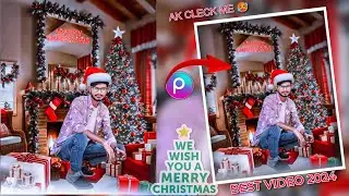 Merry Christmas photo editing 2024 /Merry Christmas photo editing special video /best video 2024🥵📸