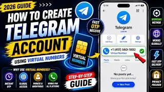 Free Temporary Number for Telegram | Telegram OTP Verification Guide ✅