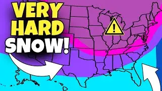ВНИМАНИЕ: сильный снегопад в США! Грядёт ОПАСНОЕ изменение зимнего режима!