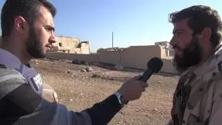 من أعلى تل البكَّارة الاستراتيجية بريف حلب الجنوبي بعد تحريرها من الميليشيات الطائفية