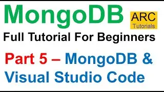 MongoDB Tutorial For Beginners #5 - Visual Studio Code MongoDB Extension